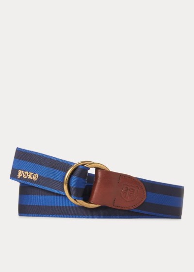 Men's Polo Ralph Lauren Grosgrain O-Ring Belt | 167059ZWB